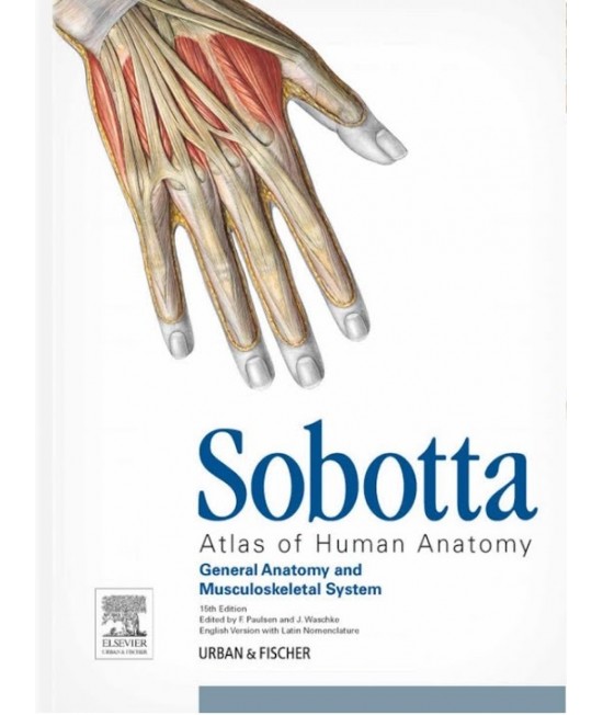 Sobotta Atlas of Human Anatomy, Package English Nomenclature, 15th Edition 